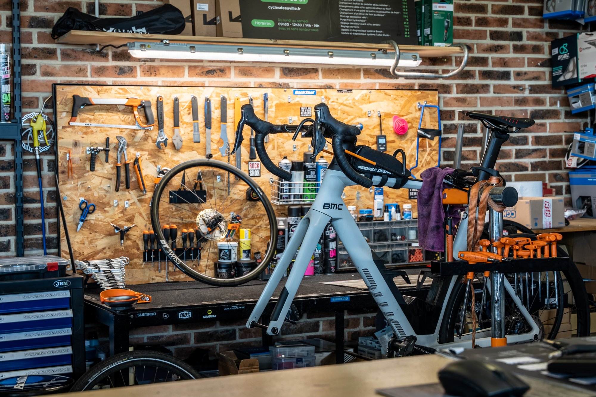 Diagnostic électronique de la batterie d'un vélo électrique