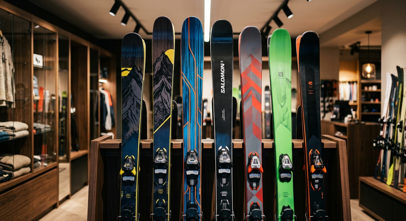 Sélection de skis neufs