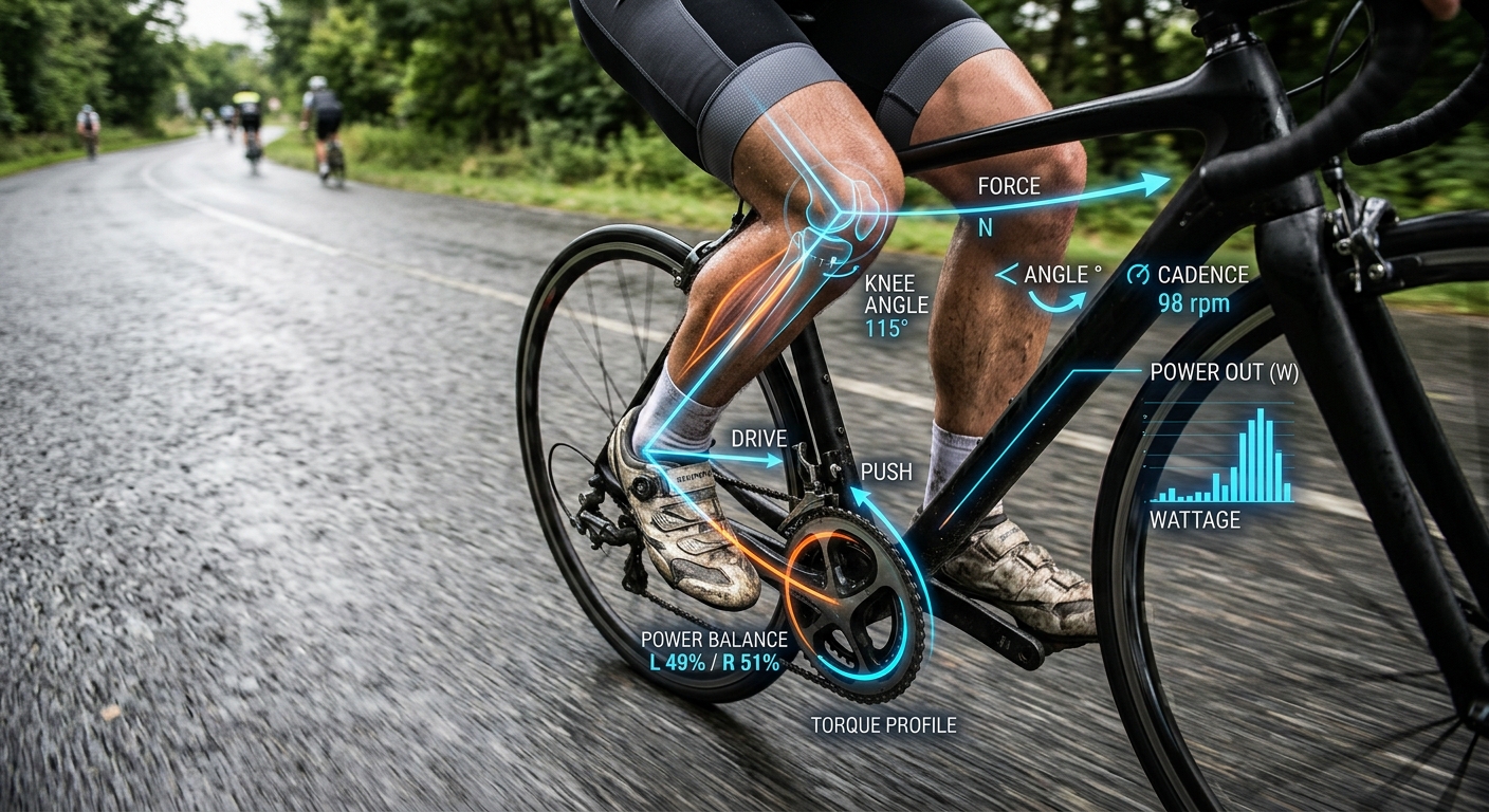 Analyse du coup de pédale et ergonomie cycliste