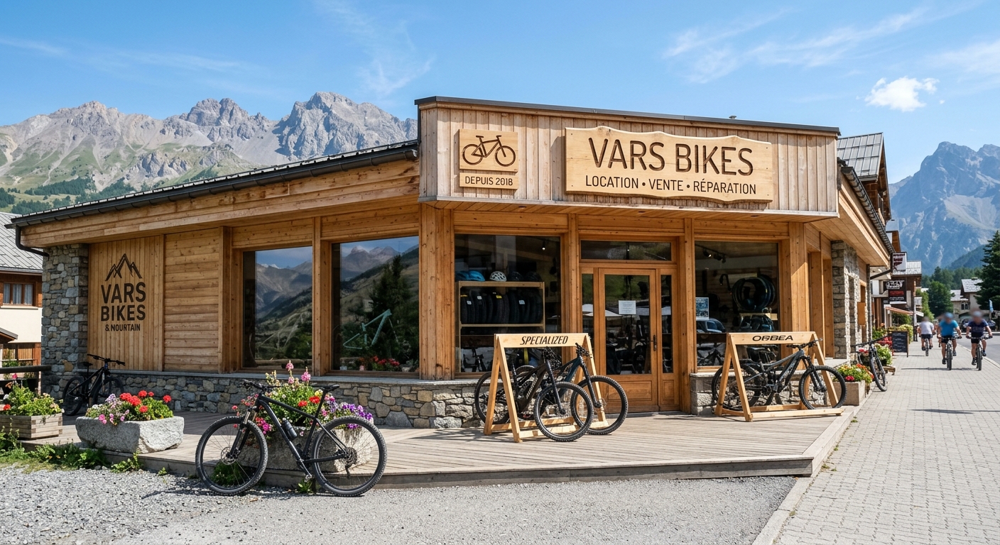 Atelier vélo à Vars