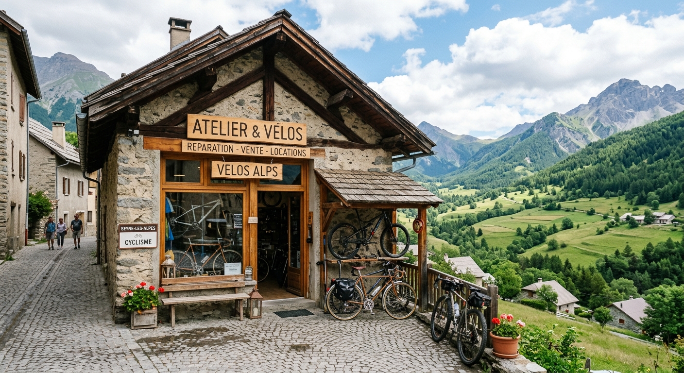 Atelier vélo à Seyne-les-Alpes